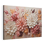 Cuadros Ramo de flores en una pared
