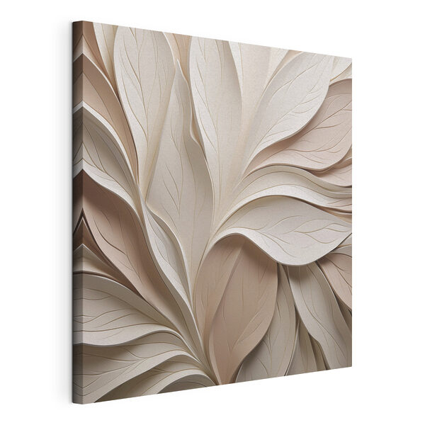 Diseño de hojas de papel inspirado en la naturaleza Cuadros Diseño de hojas de papel inspirado en la naturaleza