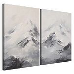 Lámina modular sobre lienzo Cuadro de una cordillera