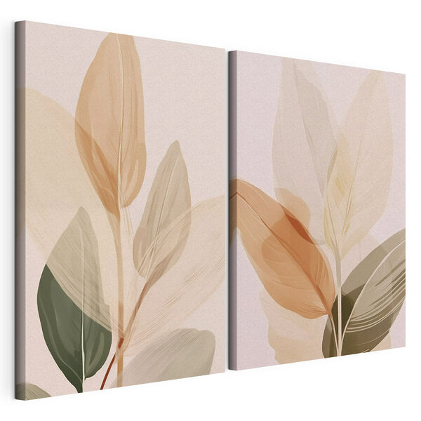 Lámina modular sobre lienzo Los suaves matices de la belleza de la naturaleza