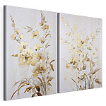 Lámina modular sobre lienzo Elegante composición floral en tonos suaves