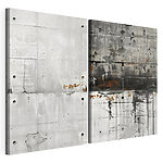 Lámina modular sobre lienzo Motivos abstractos en tonos contrastantes