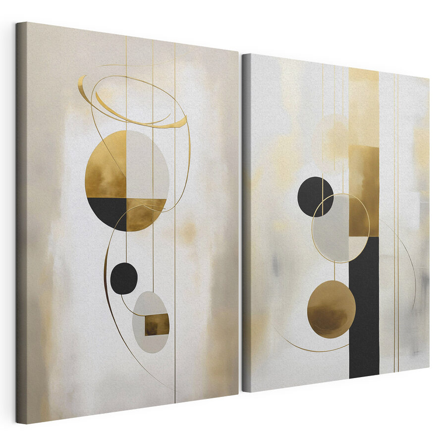 Cuadro modular Dos imágenes de arte (SKU: m01274)