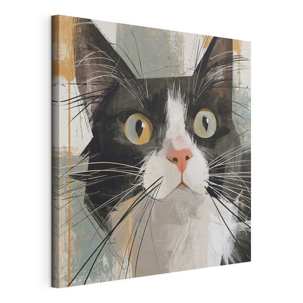 Cuadros Gato de ojos grandes