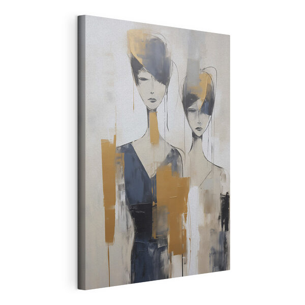 Cuadro de mujeres pintadas con diferentes colores Cuadros Cuadro de mujeres pintadas con diferentes colores