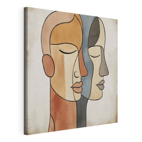 Cuadros Dibujo de una pareja
