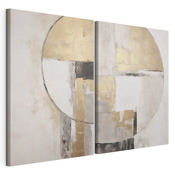 Modular canvas print Pair of art pieces Lámina modular sobre lienzo Modular canvas print Pair of art pieces